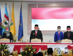 Gubernur Arinal dan Wagub Chusnunia Hadiri Paripurna DPRD dalam Rangka HUT RI Dengan Agenda Mendengarkan Pidato Kenegaraan Presiden RI Joko Widodo