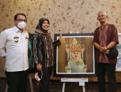Wagub Chusnunia Buka Pekan Seni Rupa Aidia Lampung di Kota Metro, Usung Tema “Lampung In Harmony”