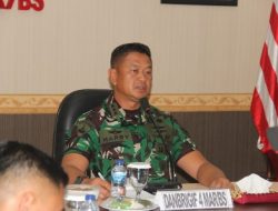Danbrigif 4 Marinir/BS Sampaiman Atensi Kasal dan Perintah Dankormar