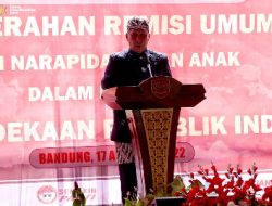 HUT RI ke-77, Narapidana dan Anak Didik Pemasyarakatan di Jabar Terima Remisi, 388 Orang Diantaranya Hirup Udara Bebas