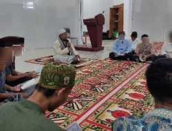 Andikpas LPKA Kelas II Bandarlampung Ikuti Pengajian Rutin Setiap Malam Jumat
