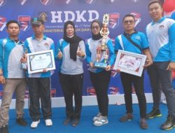 Ikuti Rangkaian Perlombaan HDKD Ke-71, LPKA Kelas Il Bandar Lampung Raih Dua Gelar Juara