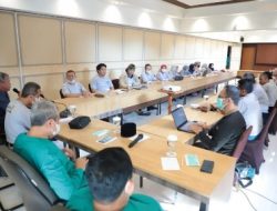 Rektor Pimpin Rapat Peningkatan Realisasi Anggaran dan IKU Unila