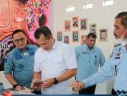 Nikmati Produksi Roti Raja Bakery hingga Saksikan Pembuatan Kerajinan Tapis, Plt Dirjen PP Kunjungi Lapas Kelas I Bandarlampung