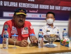 Kakanwil Kemenkumham Lampung Berikan Penguatan TUPOKSI Pada Jajaran Rutan Kelas IIB Menggala