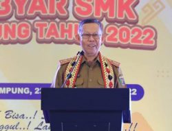 Mewakili Gubernur, Sekdaprov Buka  Gebyar SMK se-Provinsi Lampung Tahun 2022