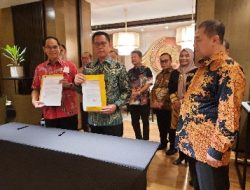 PSMTI Lampung Dengan Persaja Jalin Kerja Sama Siapkan Langkah Konkret di Bidang Hukum, Pendidikan dan Sosial