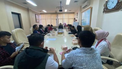 Gerakan Mahasiswa Nasional Indonesia Mendatangi Kantor DPRD Lampung