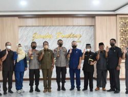 Kunjungi Polda Lampung, Mingrum Gumay Minta Harmonisasi Antar Lembaga Harus Dirawat