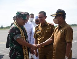 Ketua DPRD Lampung sambut Kunjungan Kerja KASAD di Bandara
