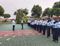 Beri Penguatan Tupoksi, Kadivpas Kemenkumham Lampung Pimpinan Apel Bersama