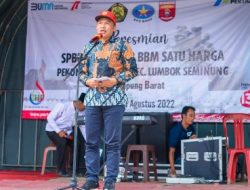 Pertamina Patra Niaga Regional Sumbagsel Hadirkan BBM Satu Harga di Lumbok Seminung Lampung Barat