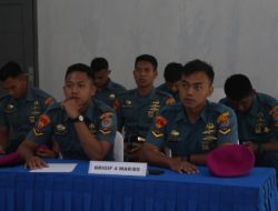 Bimbingan Pra Nikah TNI AL Kepada Prajurit Bujangan Brigade Infanteri 4 Marinir/BS
