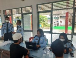 Ada Apa Ya ! Puluhan Petugas Bapas Bandarlampung “Gerebek” Lapas Rajabasa