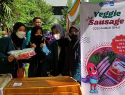 Mahasiswa Unila Inovasikan Sosis Nabati Berbahan Dasar Jantung Pisang dan Tempe