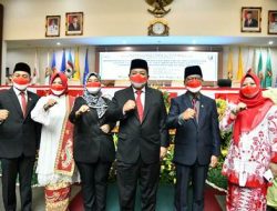 Ketua DPRD Lampung Membuka Paripurna Istimewa Dalam Rangka Peringatan HUT RI Ke-77