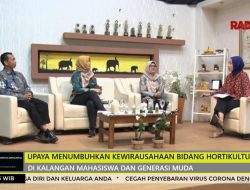 Faperta Berkarya: Dosen FP Unila Bahas Kewirausahaan Bidang Hortikultura