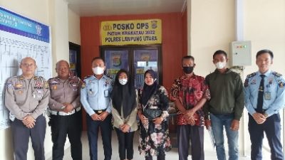 Anak Kembali Kepada Orang Tua, PK Bapas Kotabumi Laksanakan Pendampingan Diversi di Polres Lampung Utara
