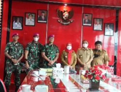 Kunjungan Kerja Danbrigif 4 Marinir/BS ke Walikota Bandarlampung