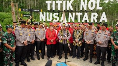 Polri dan Majelis Adat Dayak Nasional Sinergi Berkomitmen Kawal Pembangunan IKN