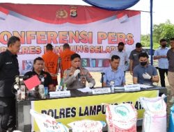 Pabrik Pupuk Ilegal Digrebek Polisi di Lampung Selatan