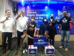 Dukung Cegah Stunting, XL Axiata Bagikan Paket Makanan Sehat di Medan
