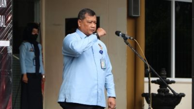 Pimpin Apel Pagi, Kadivpas Kanwil Kemenkumham Lampung Ingatkan Pentingnya Menjaga Kesehatan dalam Beraktivitas