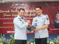 Kakanwil Kemenkumham Jabar Hadiri Sertijab dan Pisah Sambut Kalapas Kelas IIA Bekasi