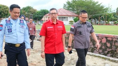 Beri Penguatan Tusi Petugas Lapas Kelas IIB Gunung Sugih, Hermansyah Siregar Sempatkan Sapa Warga Binaan