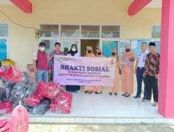 Dharma Wanita Persatuan Kantor Imigrasi kelas III Non TPI Kalianda Gelar Bhakti Sosial Bagi Warga Sidomulyo