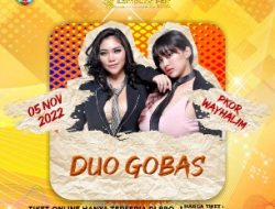 Usai Diva-Vanessa dan Kerispatih, Duo Gobas Siap Libas Panggung Lampung Fair