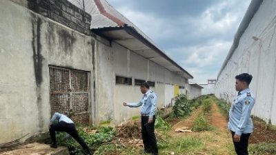 Lapas kelas I Bandarlampung Lakukan Pelaksanaan Kontrol dan Monitoring Fisik Bangunan