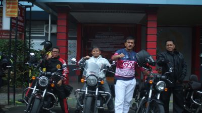 Semarakkan KTT G20, Lapas Kelas I Bandar Lampung Sambut Kedatangan Rombongan Persatuan Trail Adventure Pengayoman