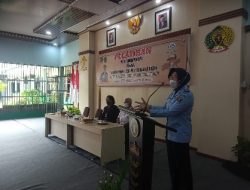 Lapas Rajabasa Jalin Kerjasama Dengan LPK Teladan Sahabat Menggelar Pelatihan Pertukangan Kayu