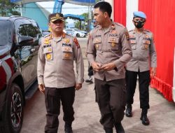 Polsek KSKP Panjang Terima Kunjungan Kerja Kapolresta Bandarlampung