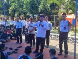 Direktur Jenderal Pemasyarakatan Melakukan Kunjungan di Lapas Kelas IIB Cianjur Pasca Gempa Bumi