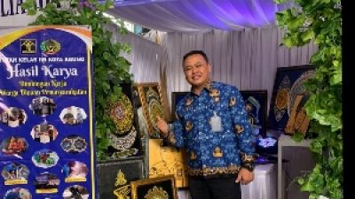 Rutan Kota Agung Ikuti Kegiatan Pameran Karya WBP dan Sosialisasi Peningkatan Pelayanan Kesehatan