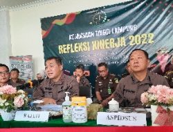 Kejati Lampung Sampaikan Capaian Kinerja Selama Tahun 2022