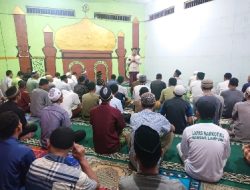 Warga Binaan Lapas Narkotika Bandarlampung Khusuk Ikuti Pengajian dan Tahajud Malam