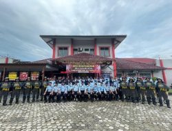 Rutan Kelas I Bandarlampung Gelar Apel Kesiap Siagaan menjelang Perayaan Natal 2022 dan Tahun Baru 2023