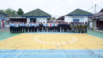 Sambut Natal dan Tahun Baru 2023, Kadivpas: Pimpin Apel Siap Siaga dan Razia Blok Hunian
