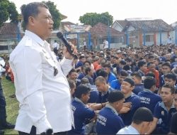 Berikan Pengarahan Kepada WBP, KadivPas Farid Junaedi Melakukan Kunjungan ke Lapas Narkotika Kelas IIA Bandarlampung