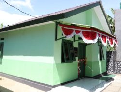 Walikota Eva Dwiana Resmikan Tiga Unit Rumah Program Bedah RTLH Kodim 0410/KBL