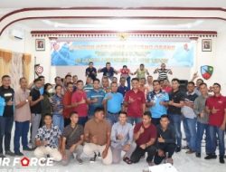 Saksikan “Pandawa Boyong”, Personel Lanud BNY Gelar Nonton Bersama