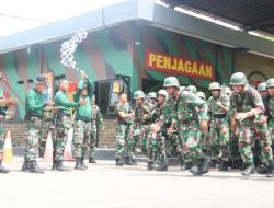 Memasuki Hari ke-5 UNPD Batalyon Infanteri 7 Marinir Melaksanakan Lintas Alam