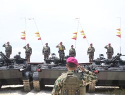 Ketua MPR RI, Ketua DPR RI, Kapolri, Kasad, Kasal dan Kasau Jadi Warga Kehormatan Korps Marinir