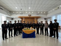Kantor Imigrasi Kelas I TPI Bandarlampung Gelar Upacara Puncak Peringatan Hari Bhakti Imigrasi ke-73