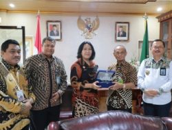 Wujud Sinergitas, Audiensi Kakanwil Kemenkumham Lampung Dengan Ketua Pengadilan Tinggi Tanjung Karang