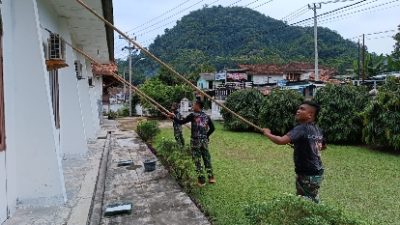 Rehab Terbatas Gereja GPIB Hanura Dalam Rangka HUT Brigif 4 Marinir/BS