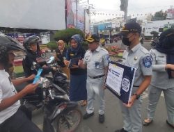 Jasa Raharja Bersama Bapenda dan Polri Gelar Sosialisasikan UU No 22 Pasal 74 Tahun 2009